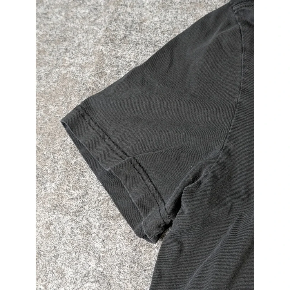 Banana Republic Authentic Tee Mens L Black 100% Supima Cotton Crewneck Shirt EUC